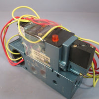 MAC 4-WAY SOLENOID VALVE 82A-EC-BKA-TM-DDA5-1DA w/TM-DDAJ-1DA