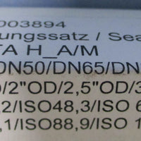 GEA Tuchenhagen 221003894 Vesta H_A/M Seal Set DN40/DN50/DN65/DN80/DN100