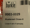 Burkle 5316-1055 Uno Sampler Target Point Collector Single Chamber 583mm Total L