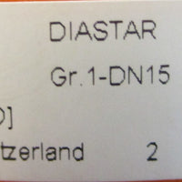 Georg Fischer GF Diastar 161.644.612 Pneumatic Actuated Diaphragm Valve 9/16"