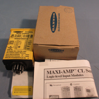 BANNER ENGINEERING CL5RA LOGIC MODULE MAXIAMP INPUT; 105130VAC 1228VDC 26419