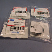Lot of (4) SKF Deep groove Radial Ball Bearings W 619022RS1