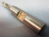 Weldon 1° Tapered End Mill: T1-6A-2, 3/16"DIA, 3/8"SHK, HSS, 3FL, USA
