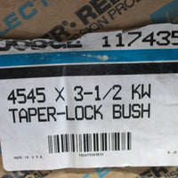Dodge 117435 TaperLock Bushing 4545 x 31/2 KW No Instruction
