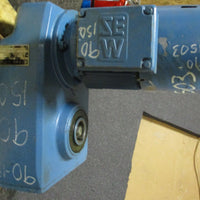 Sew Eurodrive FA70DT90S43MHR Gearmotor DFT90S4BMHR 177.18:1 Ratio 1.5 HP