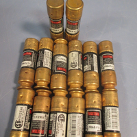 Lot of 14 BUSSMANN Dual Element TimeDelay Current Limiting Fuse RK5 FRNR 41/2