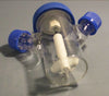 Bellco glass 100 mL 2-Neck Micro Carrier Spinner Flask GL32 Cap