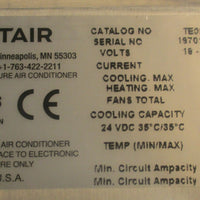 Pentair Mclean TE090624020 Thermoelectric Cooler Air Conditioner