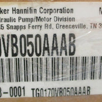 Parker TG0170VB050AAAB High Torque Orbital Hydraulic Motor 1-1/4" Shaft Dia