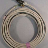 Lapp Kabel E100338 Shielded Conductor Cable 9m Long Approx W/90° 4-Pin Connector