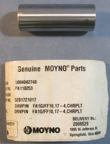 Moyno 3201721017 Drive Pin FA1G/FF10,174CHRPLT 31/8" L 11/8" OD