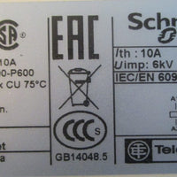 Schneider Electric Telemecanique LAD4TBDL Contactor CAD32 10A 24VDC