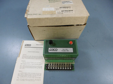 New PECO C2968 8748 Modular Control Model PM with Board