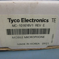 Tyco Electronics Mobile Microphone MC101616V1 Rev. E NEW