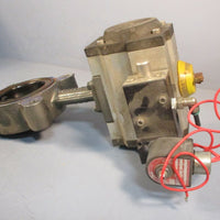 MaxAir UT21DAF05F07 Rack & Pinion Actuator 150 PSI Max w/ 3" Butterfly Valve