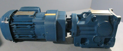 Sew-Eurodrive K37 R17 DRS71S4 Gearmotor 0.50 HP 1700/.53 RPM 1" Shaft Dia