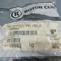 Rotor Clip Retain Ring SH275ST PA MB10 FACTORY SEALED Pack of 10