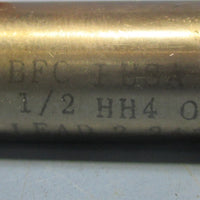 BFC I, 1/2" HH4 OE Lead 2.243 Cobalt Pro CNC Resharpened Roughing End Mill