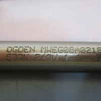 Lot of 2: OGDEN MWEG08A0216 CARTRIDGE HEATER: 8 IN 3/8IN OD 600W