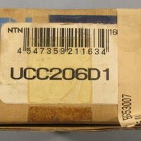 NTN UCC206D1 Flanged Block Ball Bearing 4900 RPM 30mm Bore 85mm OD