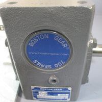 Boston Gear Right Angle Worm Gear Speed Reducer 2.0 HP 5:1 Ratio F718-5-B7-G