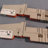 Lot of (2) AllenBradley 1734MB SER A REV 01 95723405 Base Module
