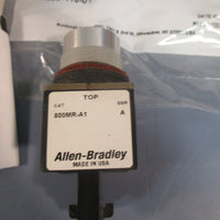 Allen-Bradley 24v Illuminated Push Button w/Guard, Amber Ser. F 800H-QRA24A