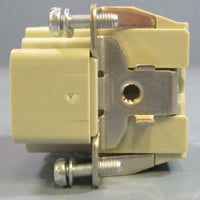 (Lot of 3) Harting HAN 6EMs Connector Plug 09 33 006 2601, 16A, 500V, 6kV 3