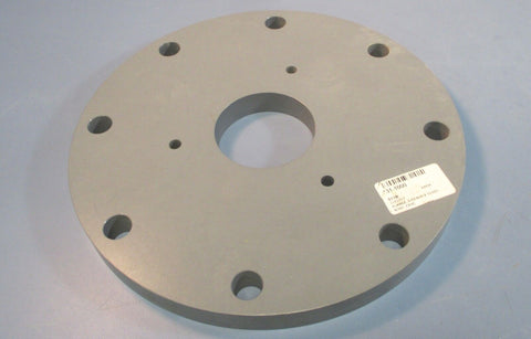 Gray PVC PBD-22450032 Flat Flange 1" Thick, 3-1/2" Bore, 13-1/2" OD NWOB