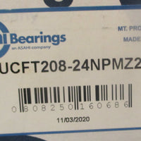 AMI Bearings UCFT20824NPMZ2 2Bolt Flange Bearing 11/2" Bore