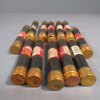 Lot of (12) Bussman Amp Fuses Class RK5 600 Volts FRSR10