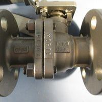 SVF Flow Controls B41C6666ATRF10100000 Flanged Ball Valve B41C Series 1"