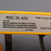 Fostoria DKL60VA, Pivot, Bracket Mounted, Incandescent, Yellow 120V  Dock Light