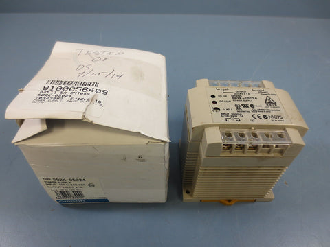 Omron S82K-05024 Power Supply 100 to 240V Vac 24V Vdc 2.1 Amp