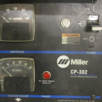 Miller CP302 CV DC MIG Welder w/ 22A 24V Wire Feeder and Rolling Cart