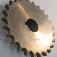 Tsubaki H60B25F-1-7/16 Roller Chain Sprocket 1-7/16" Bore Keyed 25 Teeth