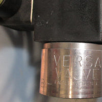 Versa Valve ESM-2301-80-HC-24VDC 0-100PSI 10W 1/4" NPT Used