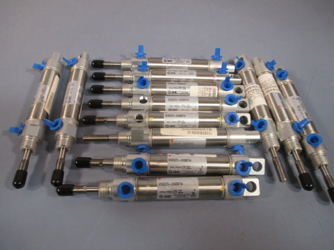Lot of 13 SMC Double Actuating Air Cylinder NCMC075UIA000744 15/8" Stroke