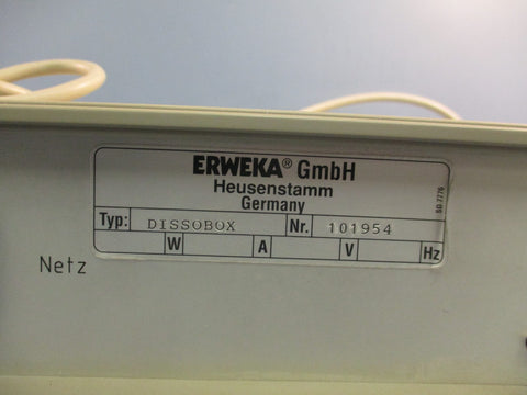 ERWEKA GmbH Heusenstamm Type DISSOBOX Nr. 101954
