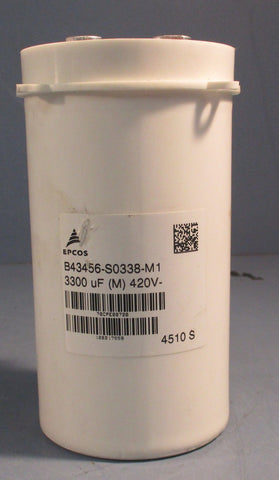 Epcos B43456-S0338-M1 Aluminum Electrolytic Capacitor 3300uF 420V