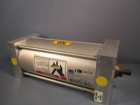 SALINA VORTEX CORP. PNEUMATIC CYLINDER 250 LB, 600 MM X 10.25 IN DAC601025M