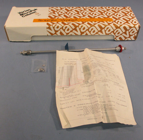 Varian MicroPak MCH10 HPLC Column 0391215144 30cm x 4mm
