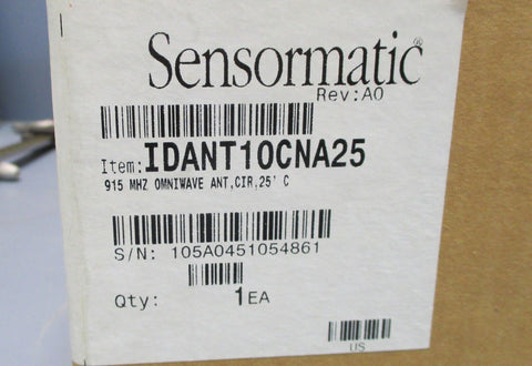 Sensormatic IDANT10CNA25 RFIDOMNI 915MHz Circular Omniwave Antenna NIB