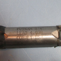 Putnam 3/4" Cobalt Professionally CNC Resharpened Double End Mill