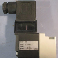 SMC VO3075DZ1 Solenoid Valve 00.7MPa 24VDC w/ Hardware