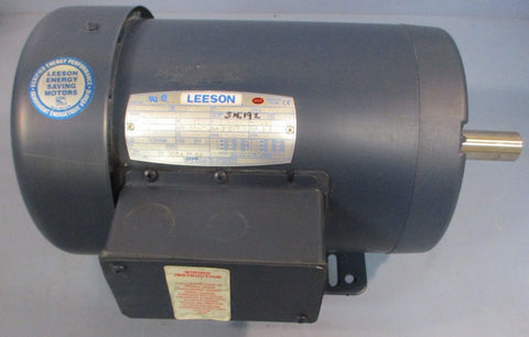 Leeson G120088.00 3 Phase Motor C145T34FB26B 3490RPM 2HP 145T 7/8" Shaft Dia