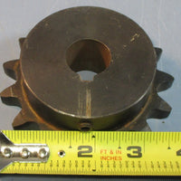 Martin 60B15, 15/16" Bore to Size Sprocket for #60 Chain w/ 15 Teeth