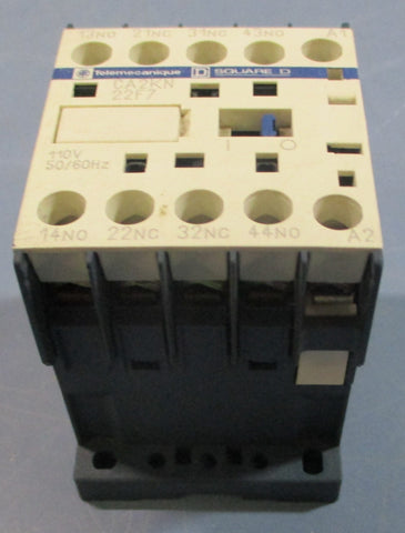 (Lot of 3) Telemecanique CA2KN22F7 Control Relay 110V 50/60Hz 042837