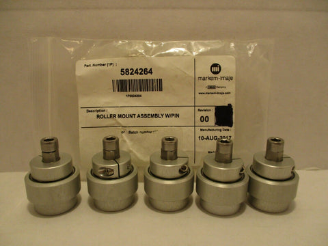 Marken Imaje Roller Mount Assembly w/Pin 5824264 Rev. 00 NEW LOT OF 5