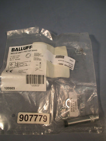 BALLUFF Proximity Inductive Sensor BES M12MF1-PSC10F-S04G